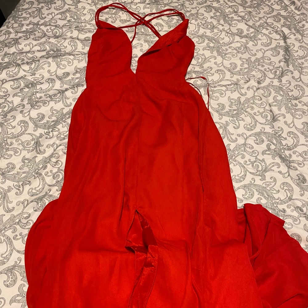 Red Maxi Dress